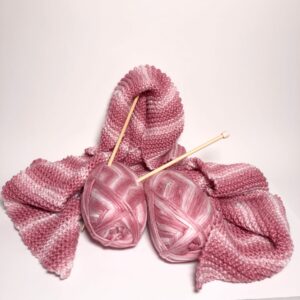 Knitting kit - SCARF - Acrylic and Nylon