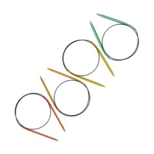 Set d’aiguilles à tricoter circulaires alu 4,5 à 7 mm 80 cm - Prym