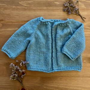 Kit tricot - GILET/BRASSIÈRE BÉBÉ - 100% Acrylique