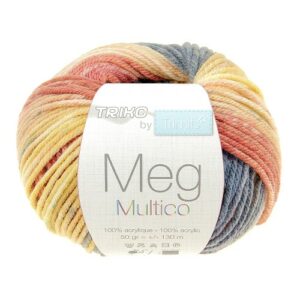 MEG MULTICO - 100% Acrylique - Distrifil