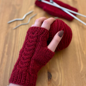 Kit tricot - MITAINES WOOLISSIMO - 100% Laine Mérinos